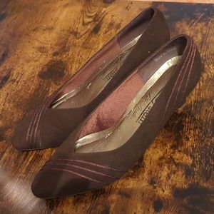 Lifestride Soft System - Brown Heels Shoes size 9